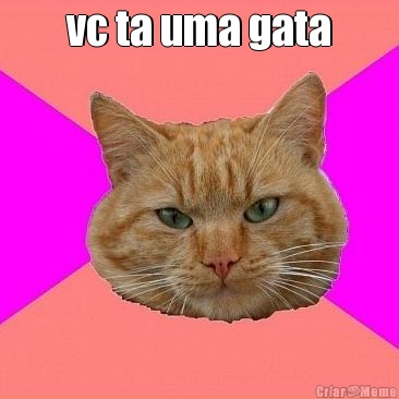 vc ta uma gata 