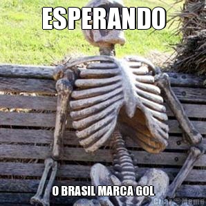ESPERANDO O BRASIL MARCA GOL
