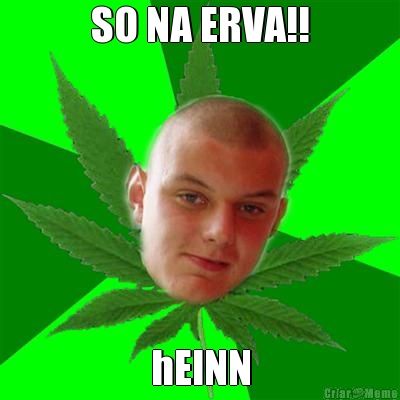 SO NA ERVA!! hEINN