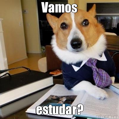 Vamos estudar?