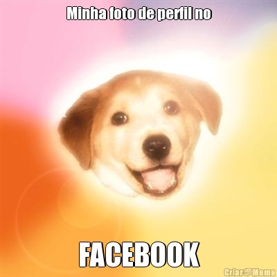 Minha foto de perfil no FACEBOOK