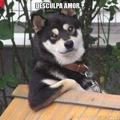 DESCULPA AMOR. . . 