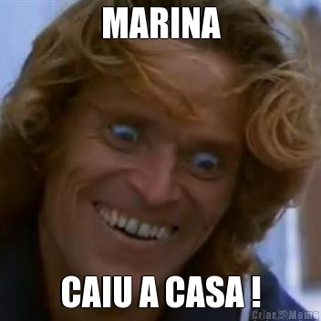 MARINA CAIU A CASA !
