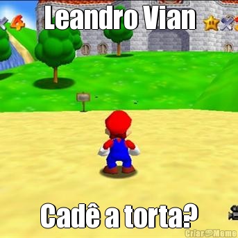 Leandro Vian Cad a torta?