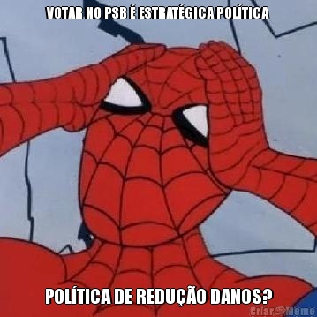 VOTAR NO PSB  ESTRATGICA POLTICA POLTICA DE REDUO DANOS?