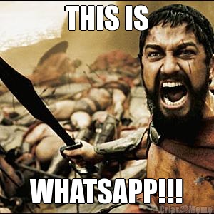 THIS IS WHATSAPP!!!