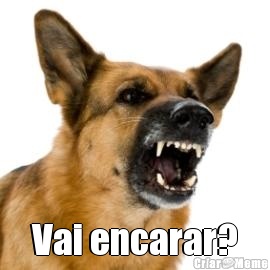  Vai encarar?