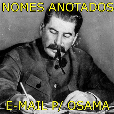 NOMES ANOTADOS E-MAIL P/ OSAMA