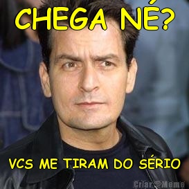 CHEGA N? VCS ME TIRAM DO SRIO