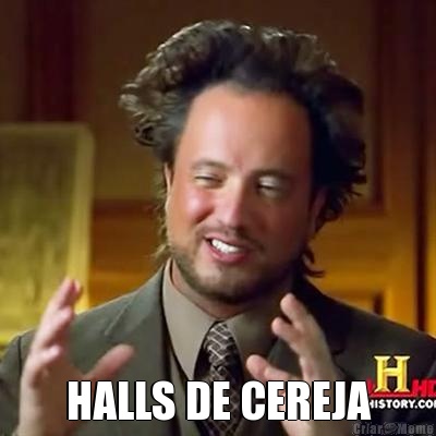  HALLS DE CEREJA
