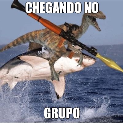 CHEGANDO NO GRUPO