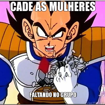 CADE AS MULHERES  FALTANDO NO GRUPO