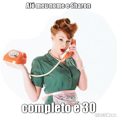 Al meu nome e Sharon completo  30