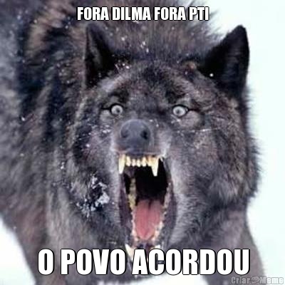 FORA DILMA FORA PT! O POVO ACORDOU