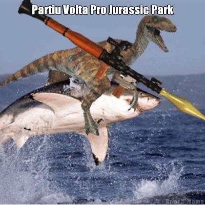Partiu Volta Pro Jurassic Park 