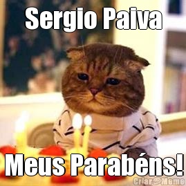 Sergio Paiva Meus Parabns!