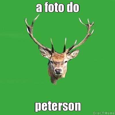 a foto do peterson