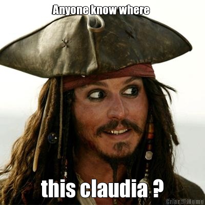 Anyone know where  this claudia ?