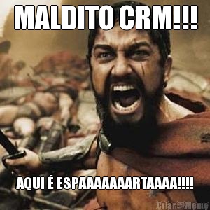 MALDITO CRM!!! AQUI  ESPAAAAAAARTAAAA!!!!