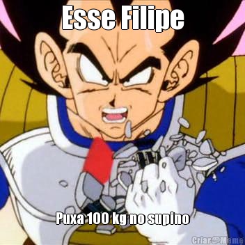 Esse Filipe Puxa 100 kg no supino