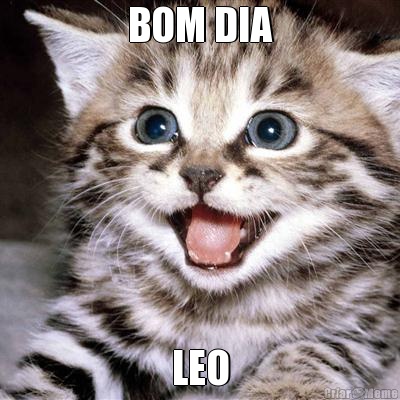 BOM DIA LEO