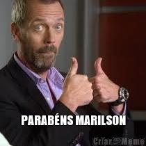  PARABNS MARILSON