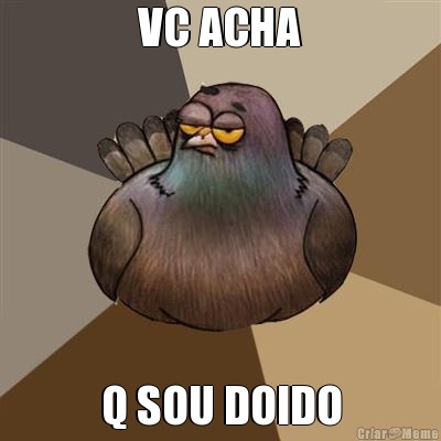 VC ACHA Q SOU DOIDO