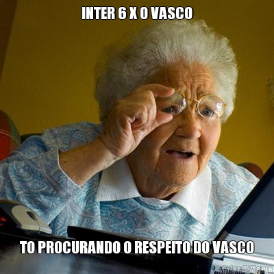 INTER 6 X 0 VASCO TO PROCURANDO O RESPEITO DO VASCO