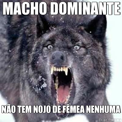 MACHO DOMINANTE NO TEM NOJO DE FMEA NENHUMA