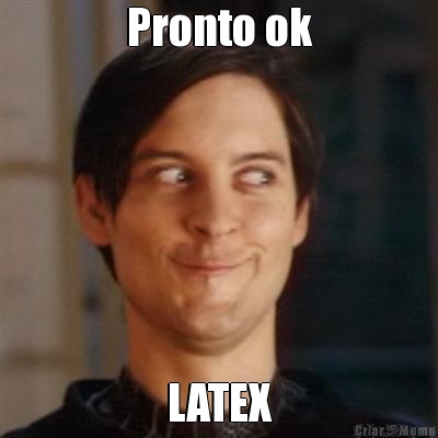 Pronto ok LATEX