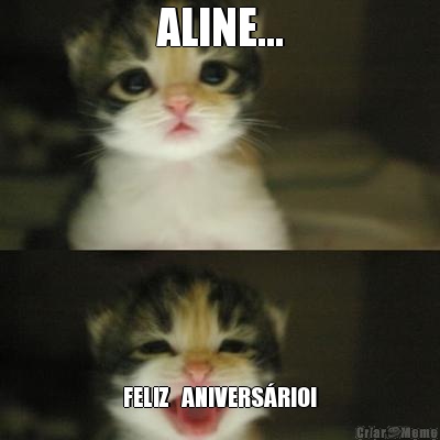 ALINE... FELIZ   ANIVERSRIO!