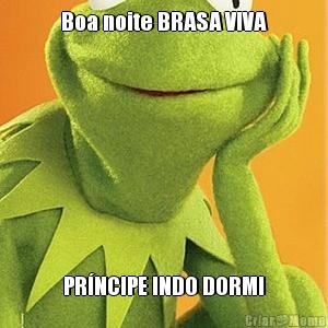 Boa noite BRASA VIVA PRNCIPE INDO DORMI