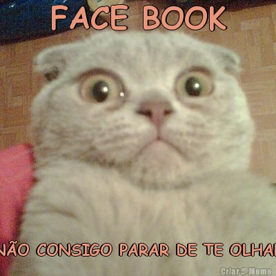 FACE BOOK NO CONSIGO PARAR DE TE OLHAR