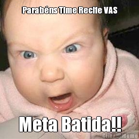 Parabns Time Recife VAS Meta Batida!!