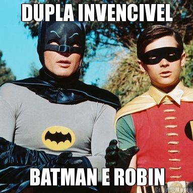 DUPLA INVENCIVEL BATMAN E ROBIN