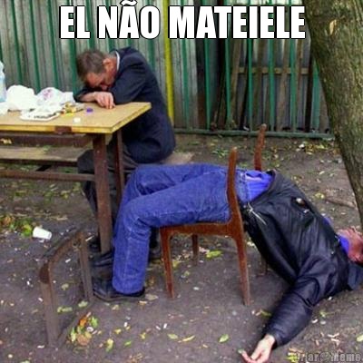 EL NO MATEIELE 