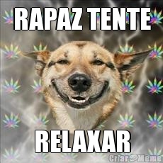 RAPAZ TENTE RELAXAR