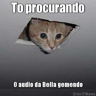 To procurando O audio da Bella gemendo