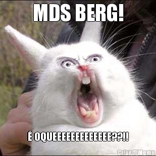MDS BERG!  OQUEEEEEEEEEEEEE??!!