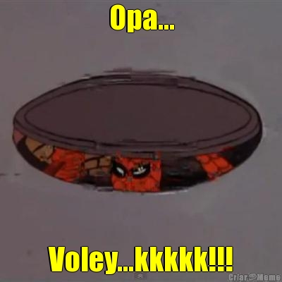 Opa... Voley...kkkkk!!!