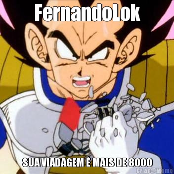 FernandoLok SUA VIADAGEM  MAIS DE 8000