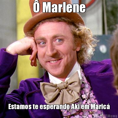  Marlene Estamos te esperando Aki em Maric