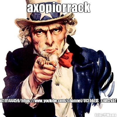 axopiorrack https://web.archive.org/web/20190410144459/https://www.youtube.com/channel/UCIbkfjS_c68t2xbTpPuEAkw/about?disable_polymer=1