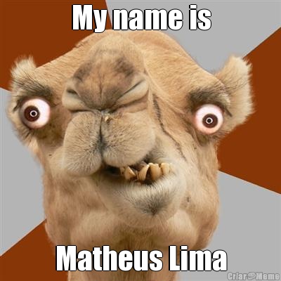 My name is Matheus Lima