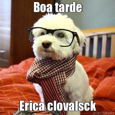 Boa tarde Erica clovalsck