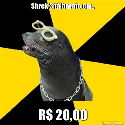 Shrek 3 t barato em... R$ 20,00