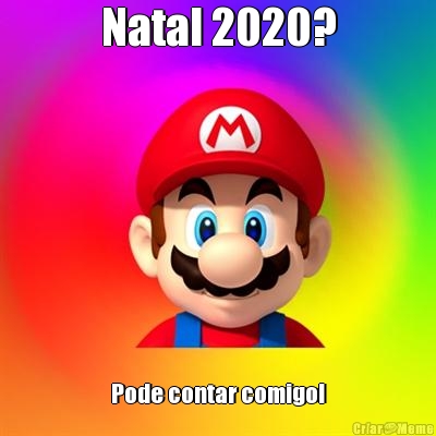 Natal 2020? Pode contar comigo!