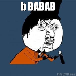 b BABAB 