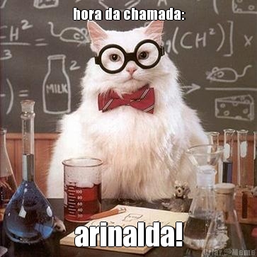 hora da chamada:

 arinalda!