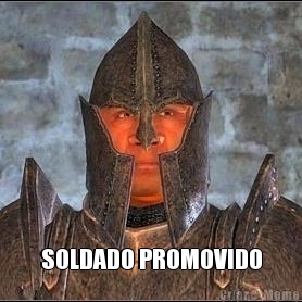  SOLDADO PROMOVIDO